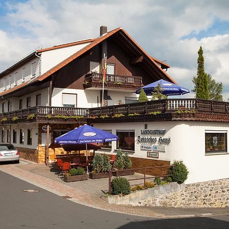 Landgasthof Deutsches Haus Ulmbach Exteriér fotografie
